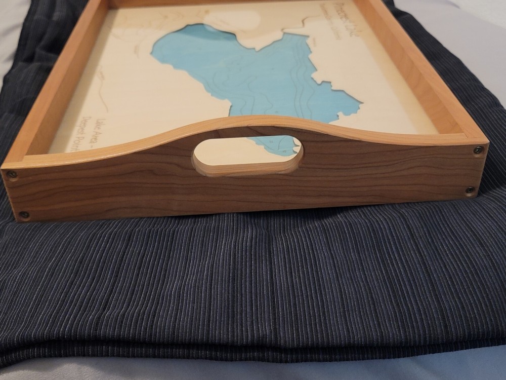 Pinecrest Lake Cherry Wood Serving Tray