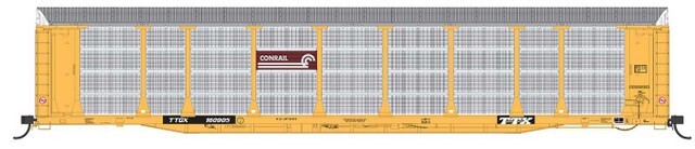 Intermountain ~ HO Scale ~ Bi-Level Auto Rack #603490 ~ Conrail ~ 452112-03