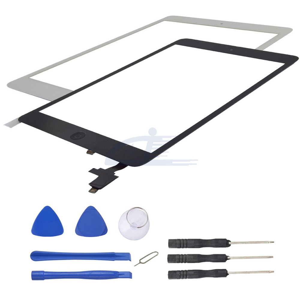 For iPad Mini 1st 2nd Generation Touch Screen Glass Digitizer & IC & Home Button