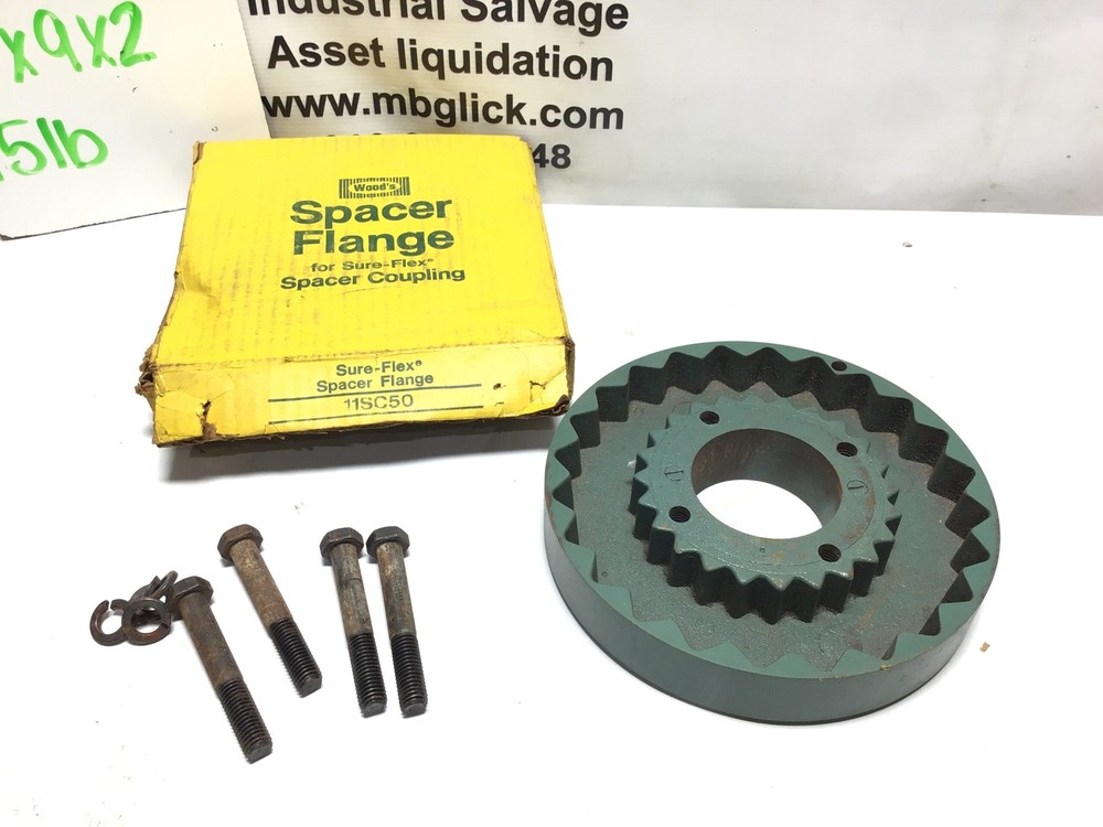 Woods Size Spacer Flange for Sure-Flex Spacer Coupling, Model 11SC50