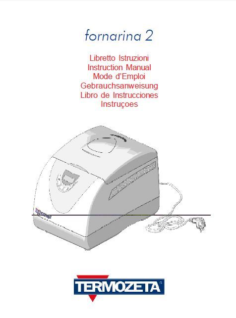 Termozeta Bread Machine Manual 73978, 73980, 76002