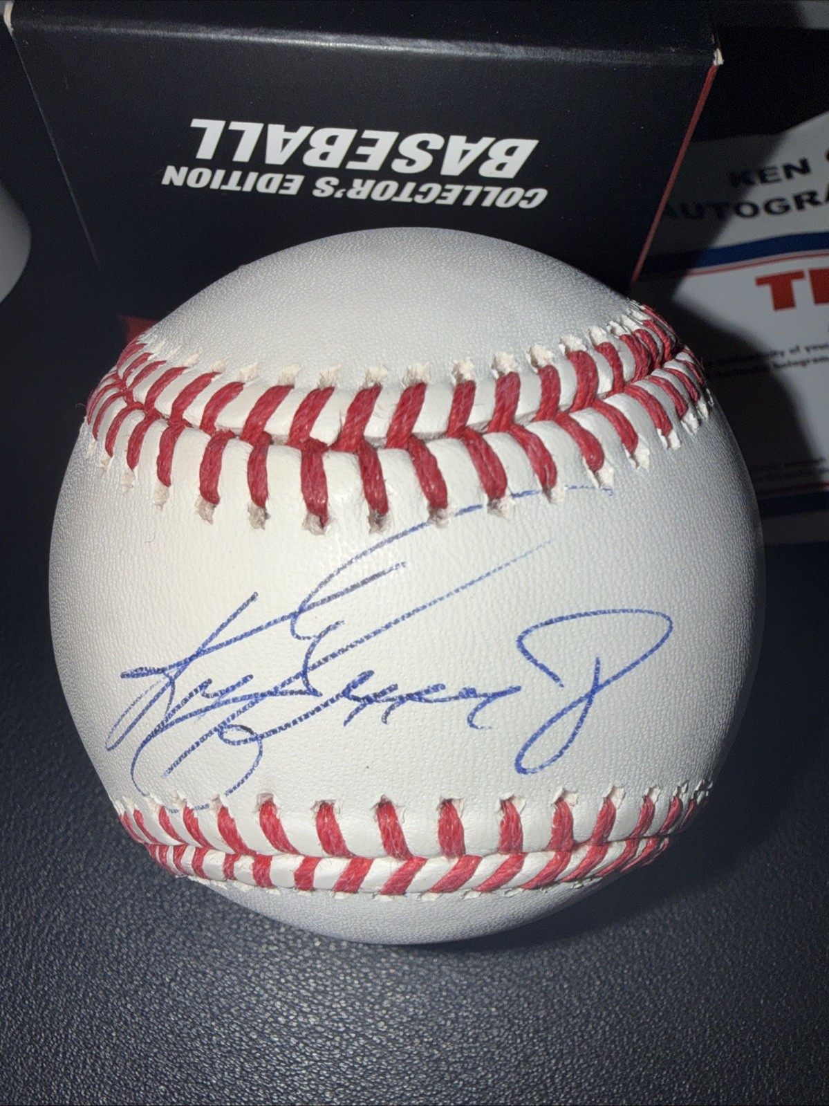 KEN GRIFFEY JR Signed AUTO Autograph OML Baseball MLB Authentic Tristar864514 bj