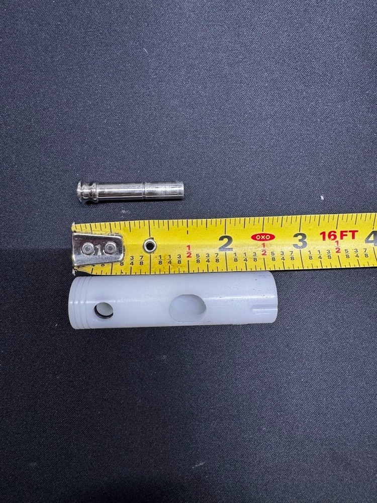 CCM Paintball White Delrin Bolt Halfblock Style