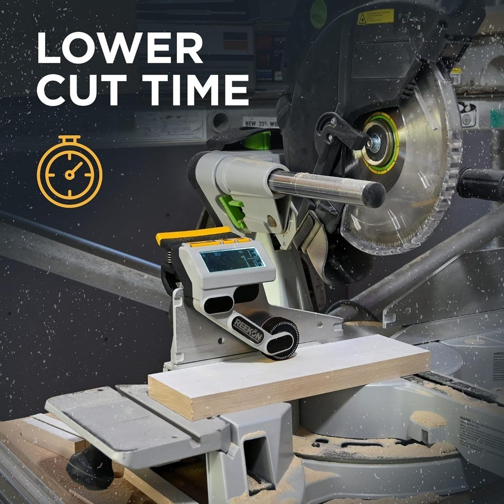 M1 Caliber Measuring Tool for Miter Saws – Eliminates Need to Measure & Mark