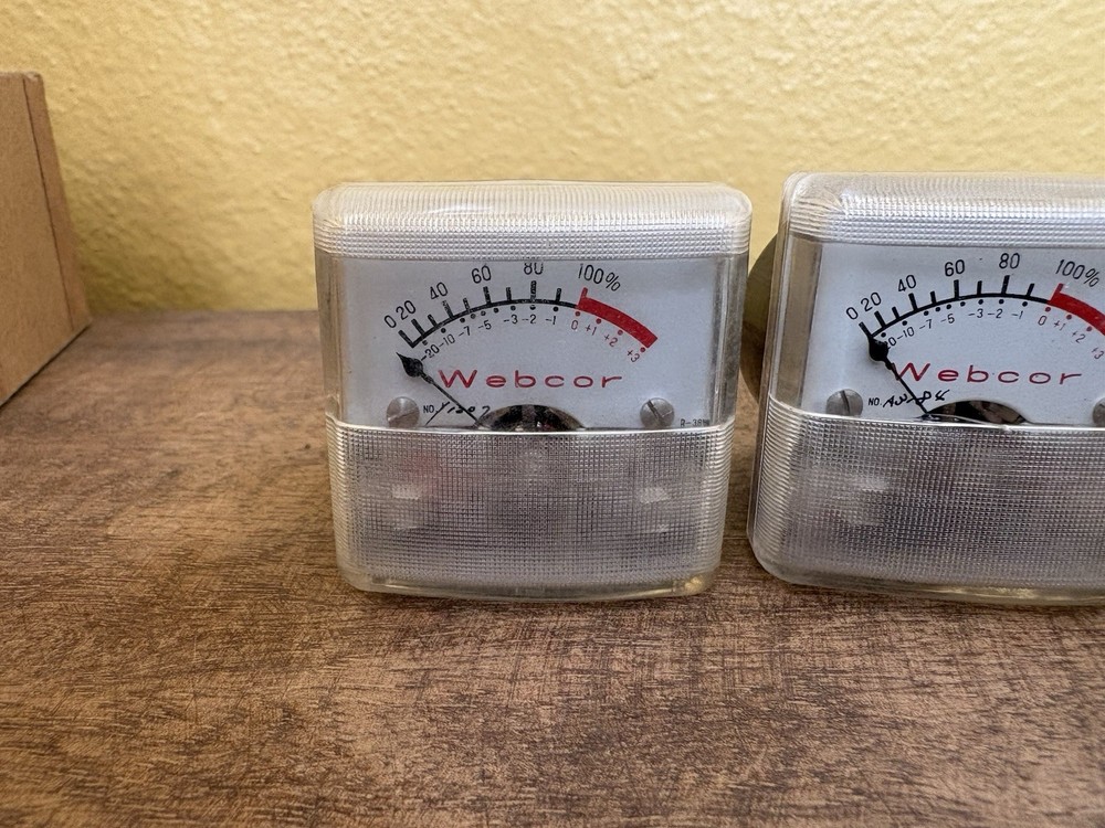 Webcor VU Volume Meter