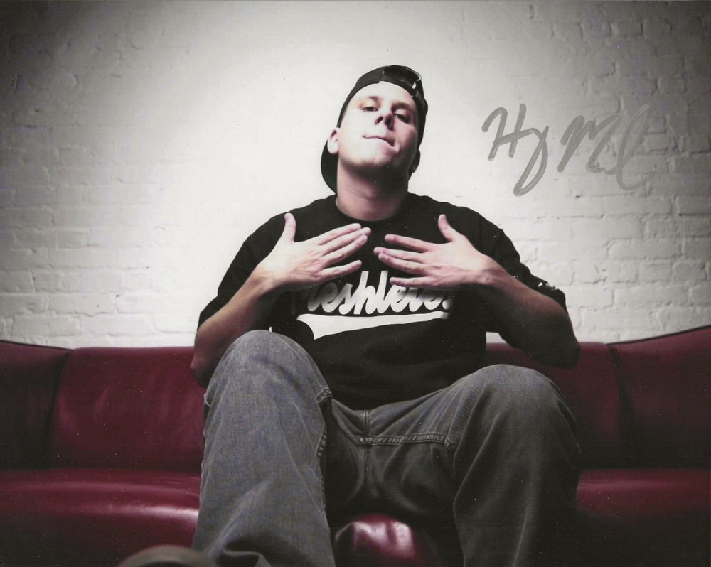 Huey Mack rapper REAL hand SIGNED Photo #4 COA Autographed