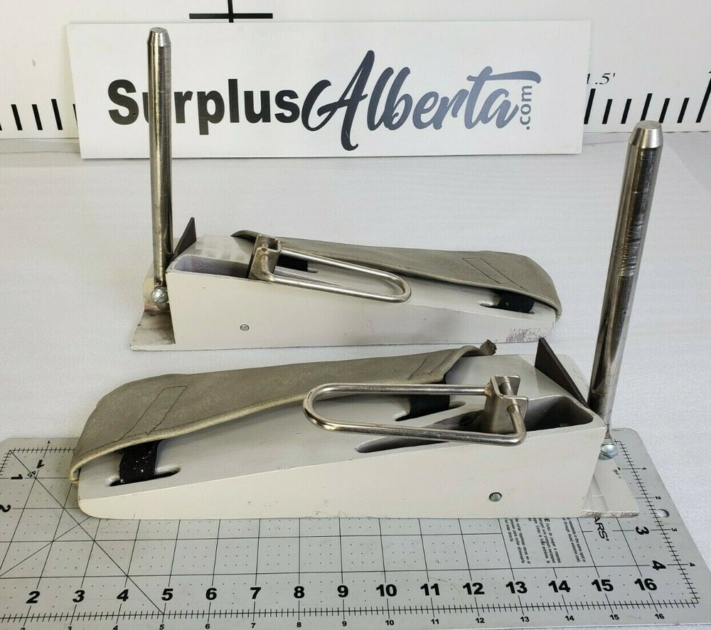 Surgical Operating Examination Table Foot Stirrup Supports