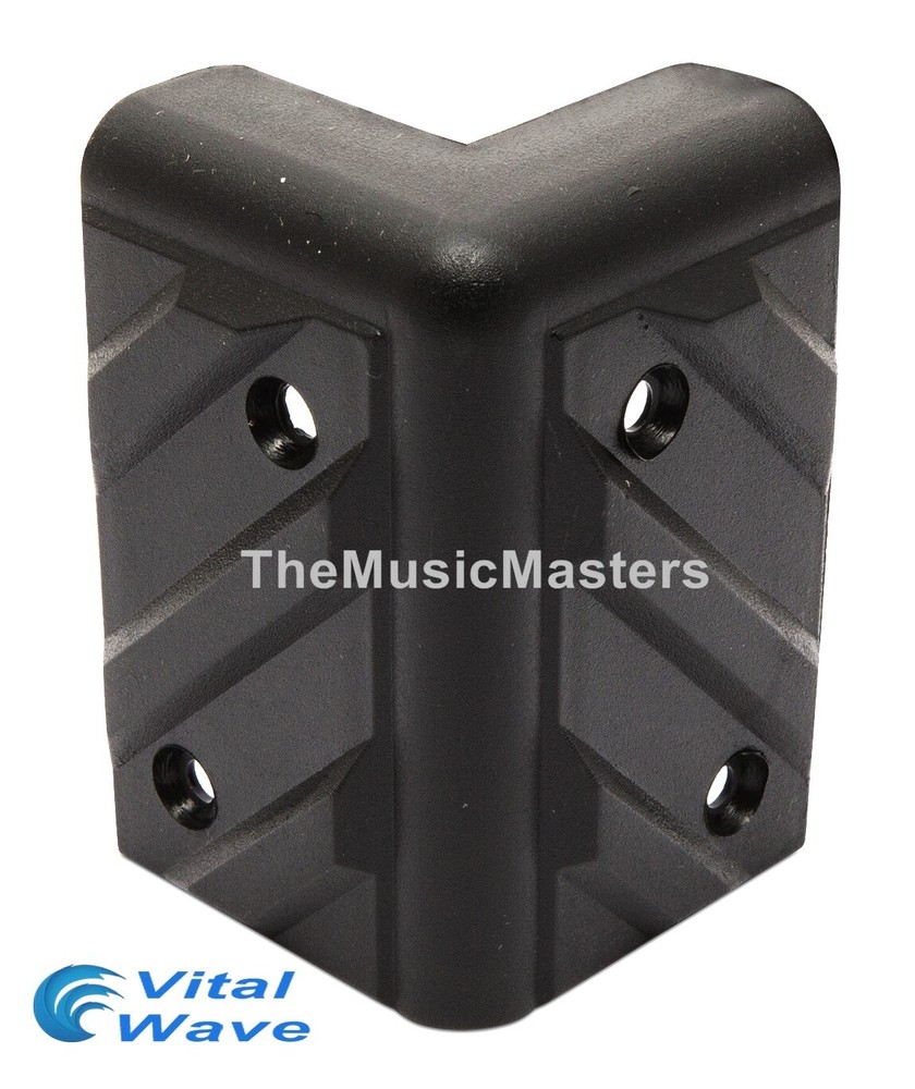32X ABS X-Large Cabinet Corner Amp Rack Case Home Speaker Box Bumper Protector