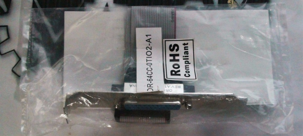 DALSA CORECO CABLE OC-64CC-0TIO2-A1 Rev A1 External Signals Connector Bracket