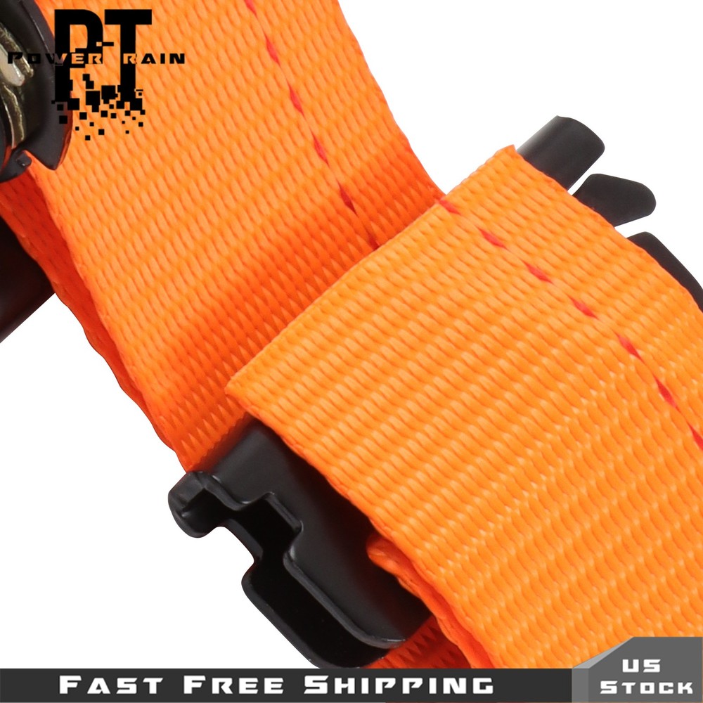 Wheel Chock Tie Down Kit Ratchet Tie Downs Accessories with E Track For ATV UTV