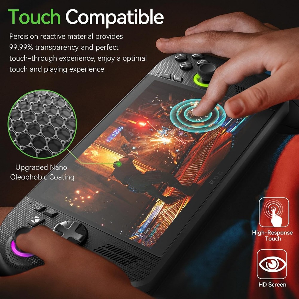 3-Pack anti-glare Etched Screen Protector for ASUS ROG Xbox Ally/ROG Xbox All...
