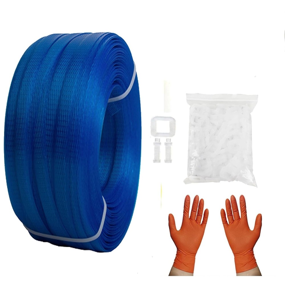 Manual Banding Strapping Kit, Box Packing Tool, 330 Ft Lenght Poly...