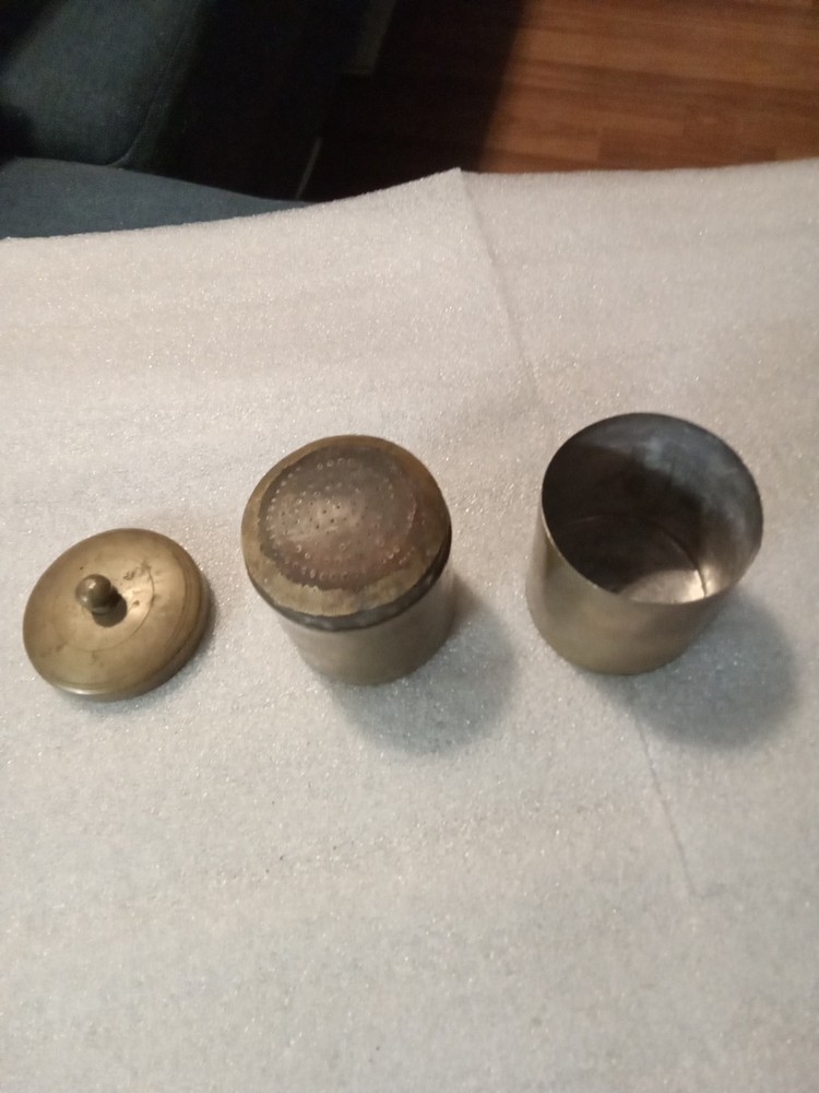 Brass Coffee Filter with Matte Finish
