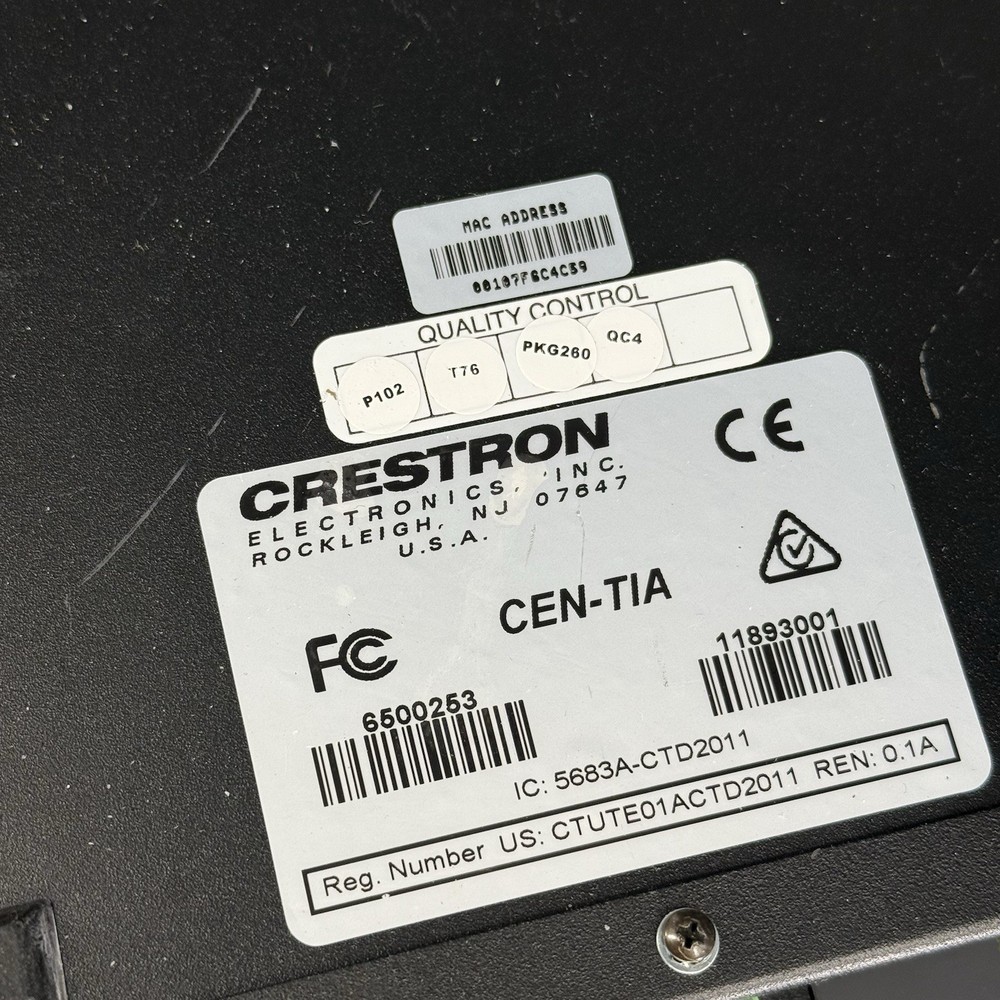 Crestron *Bare Unit No Other Cables *CEN-TIA Telephone Interface