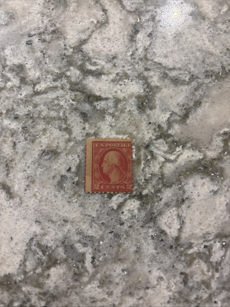 Off Centered George Washington 2 Cent U. S. Stamp Postage Stamp Rare