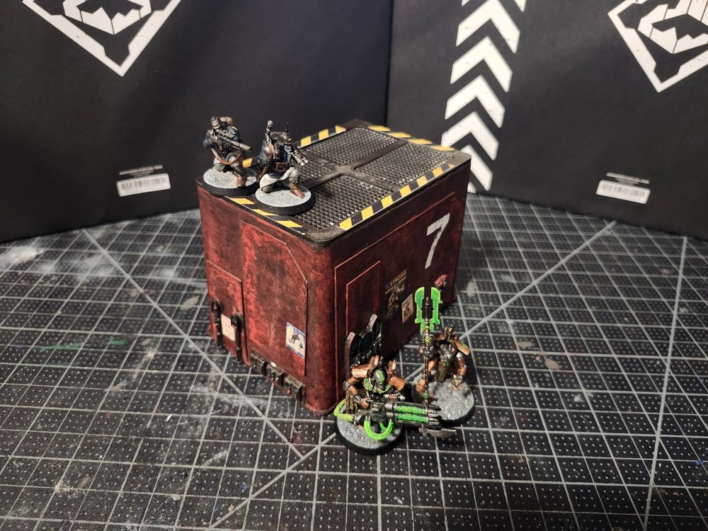 wargame terrain exhaust tower #7