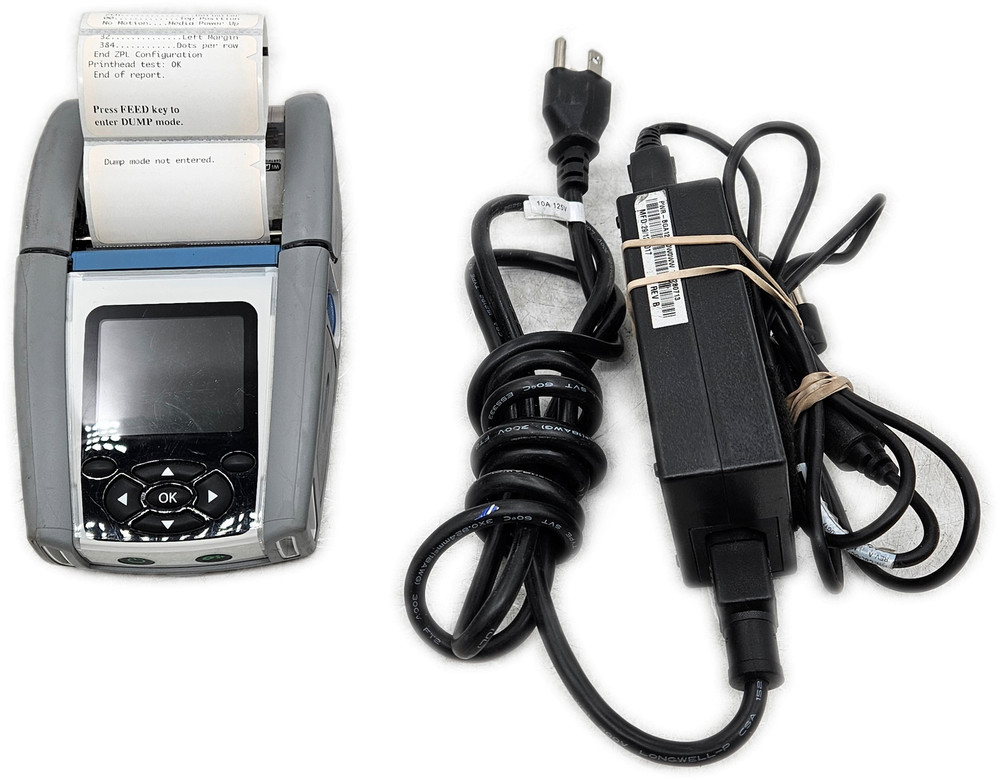 Zebra ZQ610 Mobile Thermal Label Printer Barcode w/ Power Supply