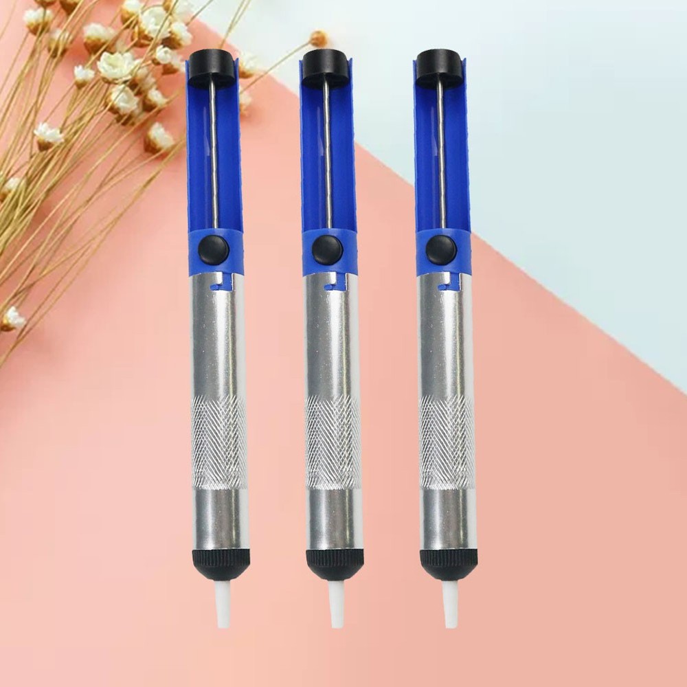 3 Pcs Solder Suction Pump Small Hooks Removal Sucker Desoldering Vacuum