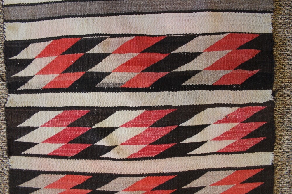Early 20th Century Antique Navajo Rug