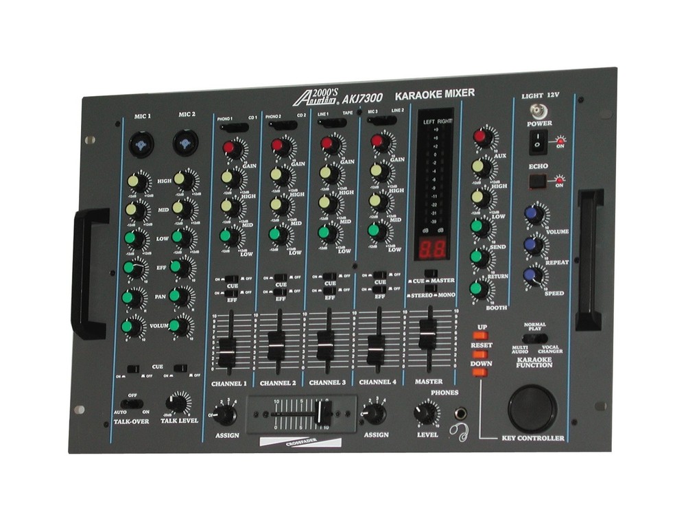 Audio2000'S AKJ7300 DJ Mixer