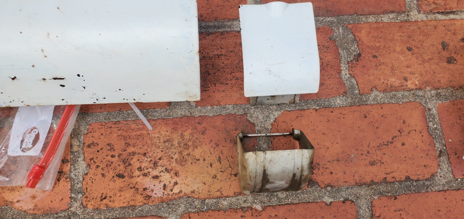 1961 1966 Ford Truck GLOVE BOX DOOR Ash Tray Bracket Set Original FoMoCo