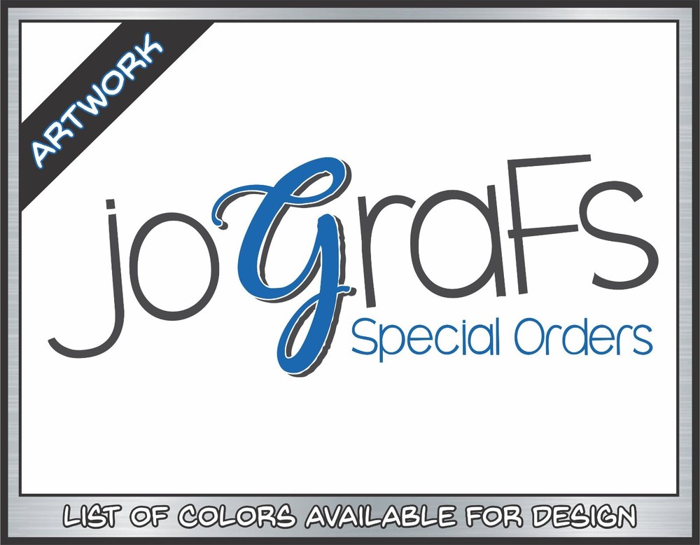 Special Order - Custom Decals - Message First