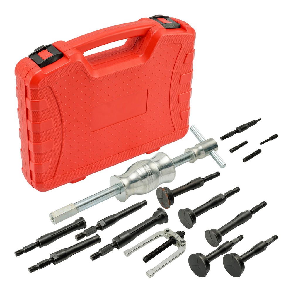 Inner Bearing Blind Hole Remover Extractor Puller Set Pilot w/ Slide Hammer 16pc