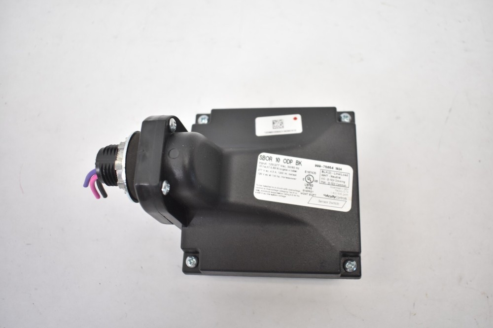 Acuity Controls Sensor Switch Outdoor Pole Mount Occupancy 360° SBOR10ODPBK