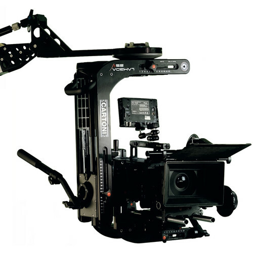 Fluid Head Cartoni LAMBDA 25 Mitchell/Flat Base Cine Style Slide HL2500