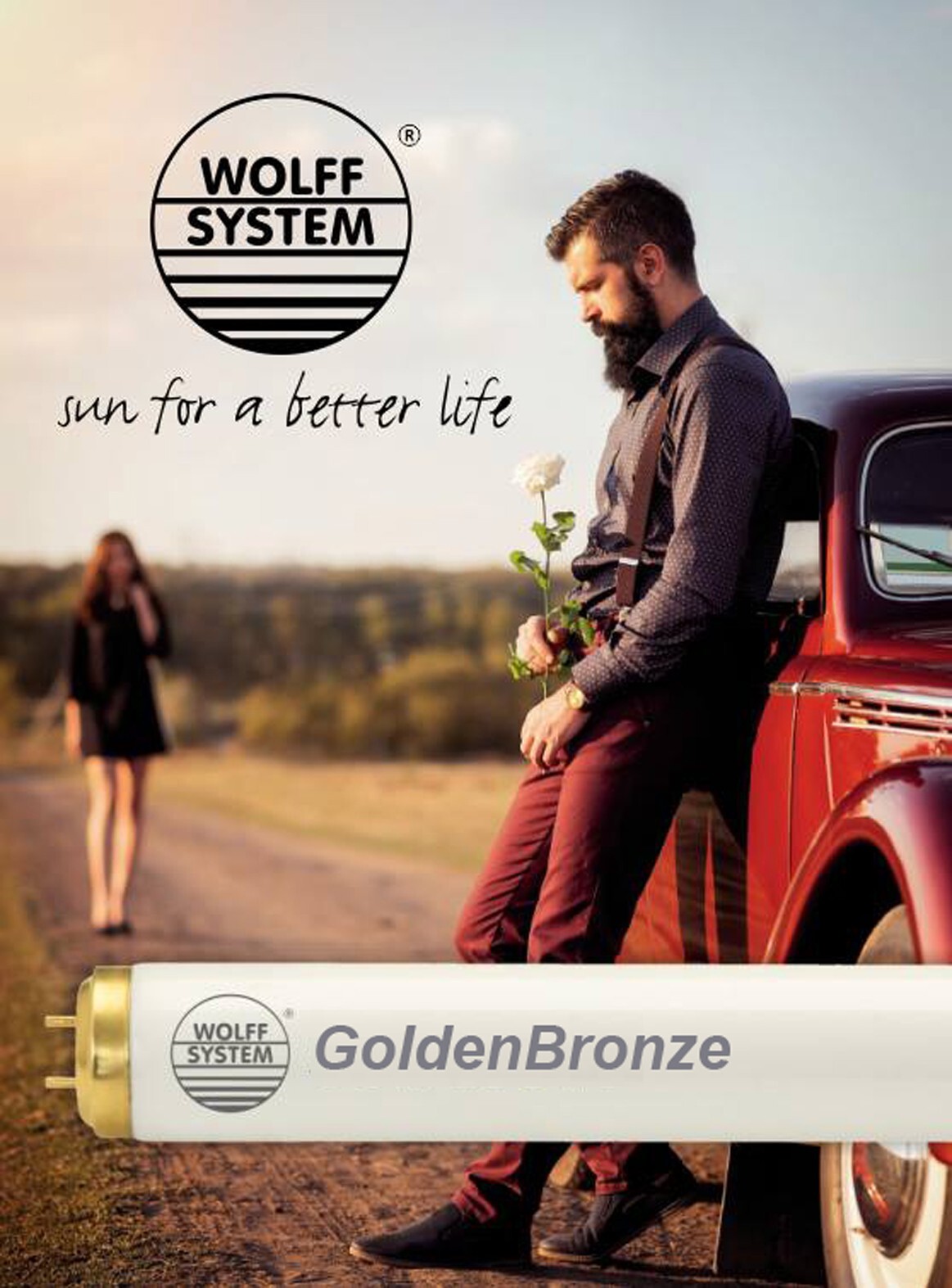 Wolff System GoldenBronze Plus F71T12 100W Bipin Tanning Bulbs - Wolff Bronzing!