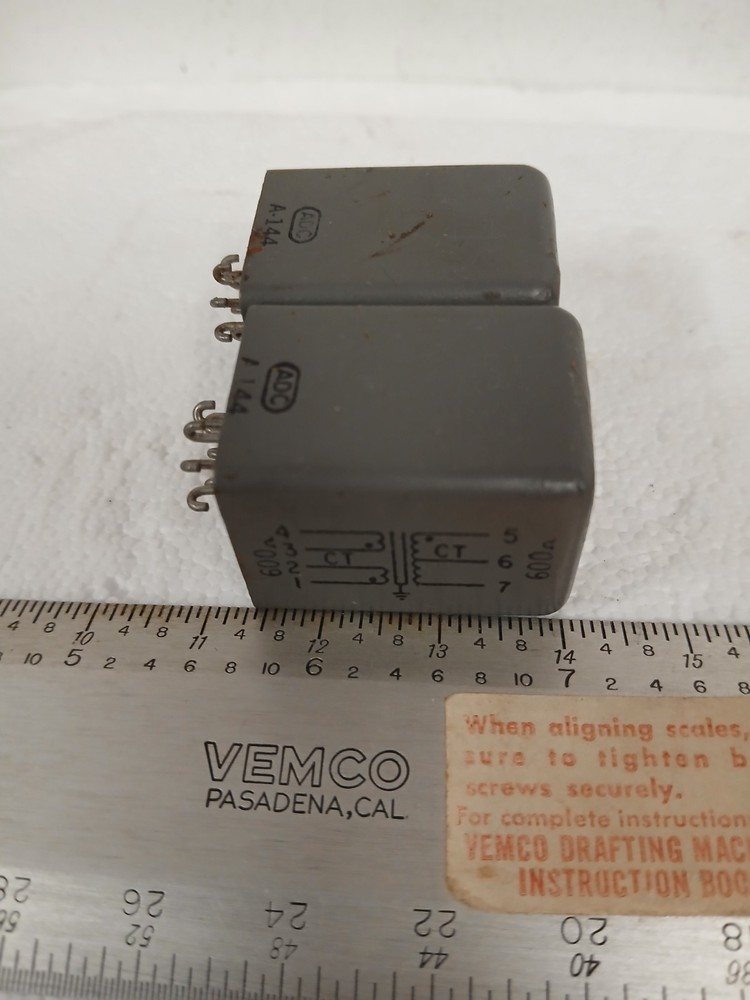 ADC 600 Ohm iso Balancing Transformer Pair Mini Audio