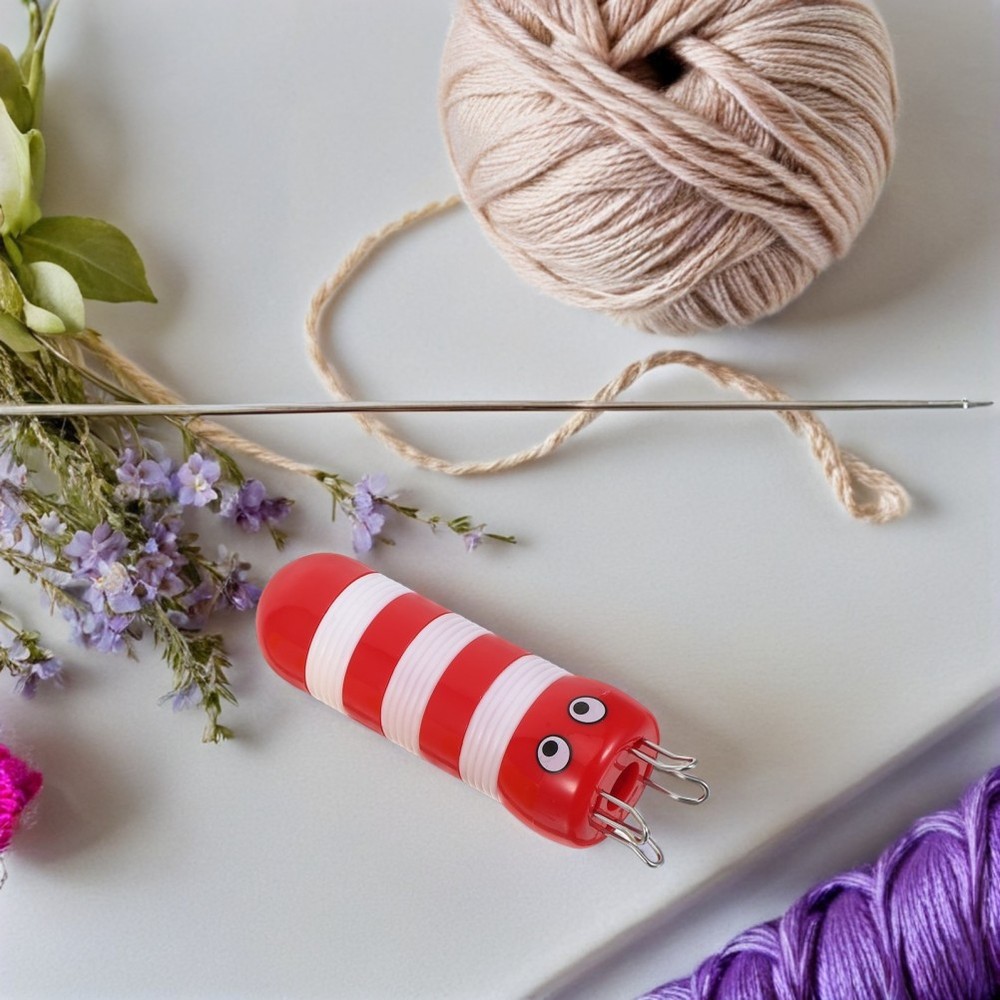 3 Pcs Knitting Spool French Knitter Bee Shape Beginner Yarn Tool