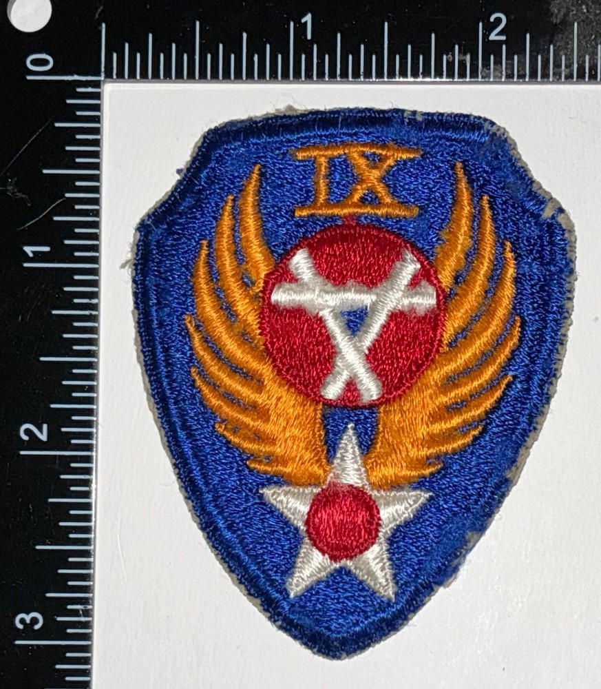 WWII US Army Air Force AAF IX 9th Aviation Engineer Command Patch