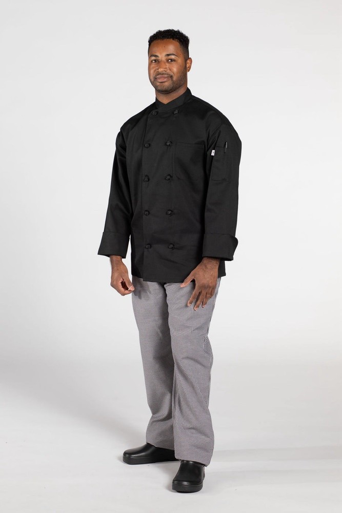 UNCOMMON THREADS Soho Chef Coat by Uncommon Threads