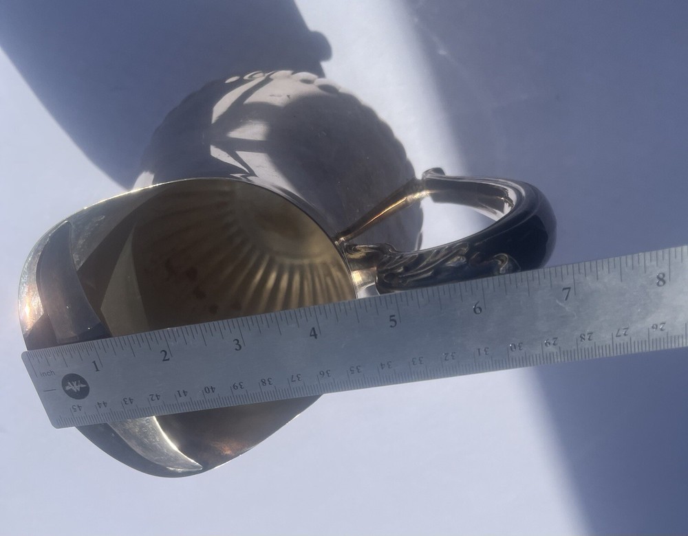 Towle Silverplate Pitcher With Ice Guard Vintage