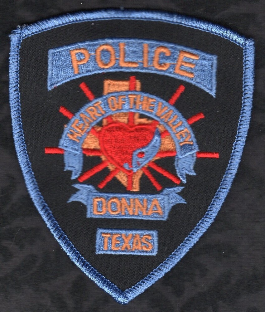 Donna Texas Police Shoulder Patch