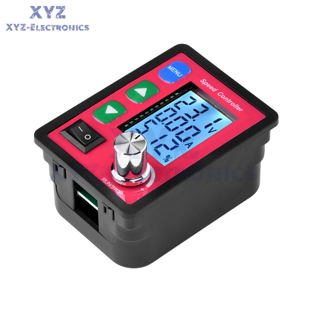 DC6-55V 20A PWM Wireless Remote Intelligent DC Brush Motor Speed Controller