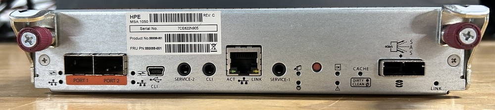 HP MSA 1050 Storage Array Controller 880099-001 (Unit Only)