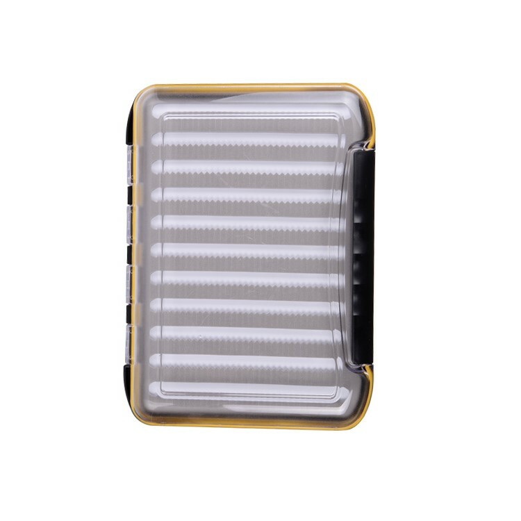 XXL Clear 2 Sided Waterproof Jig Box W/Slit Foam Inserts Ice/Fly Fishing