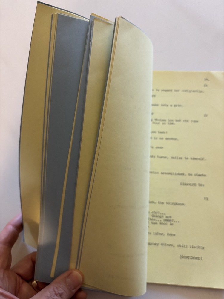 The Andy Griffith Show Original Script "Cyrano Andy"