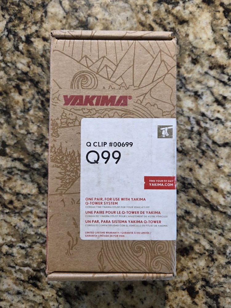Yakima Q99 clips - NEW