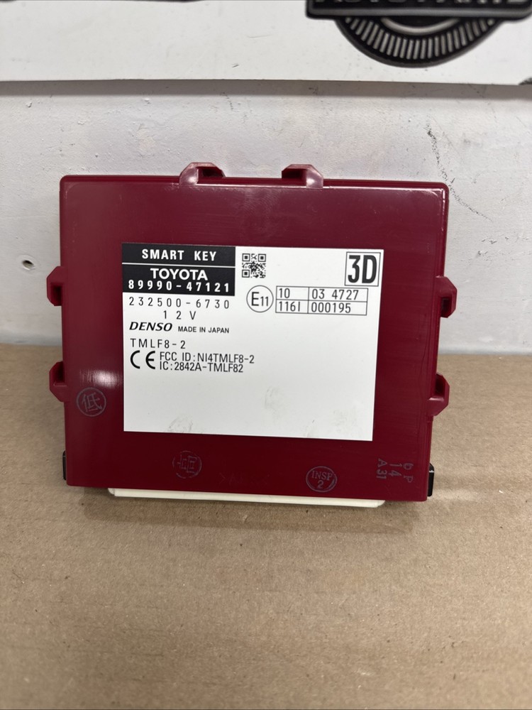 2012-2015 TOYOTA PRIUS GENUINE KEYLESS IGNITION SMART KEY CONTROL MODULE OEM