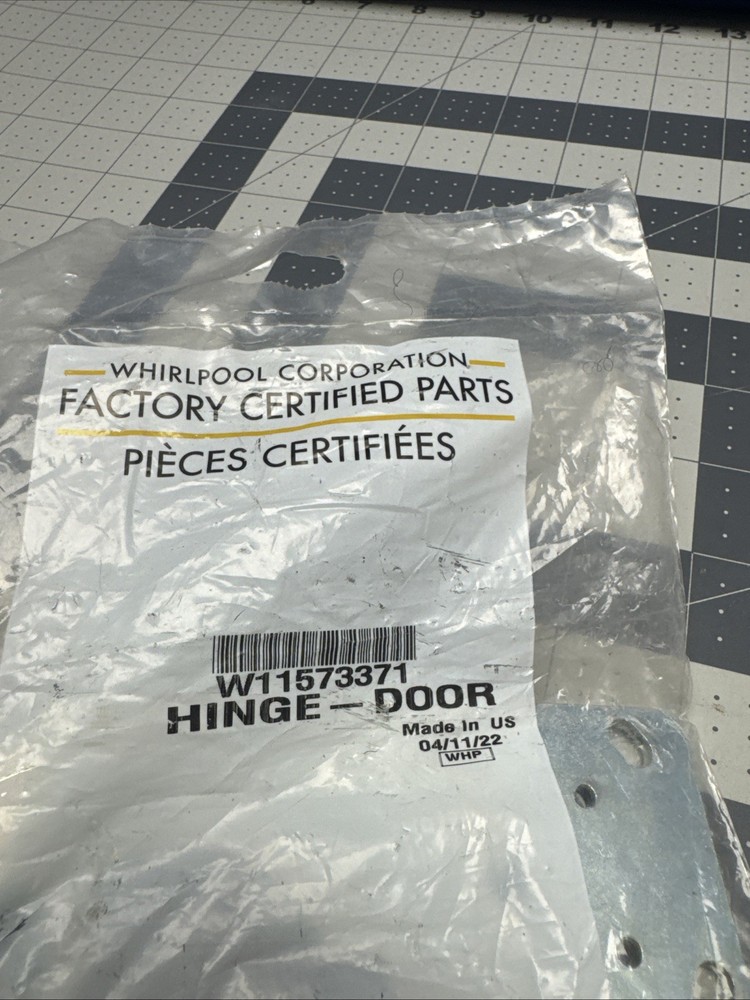 Whirlpool W11573371 Hinge Top Assy