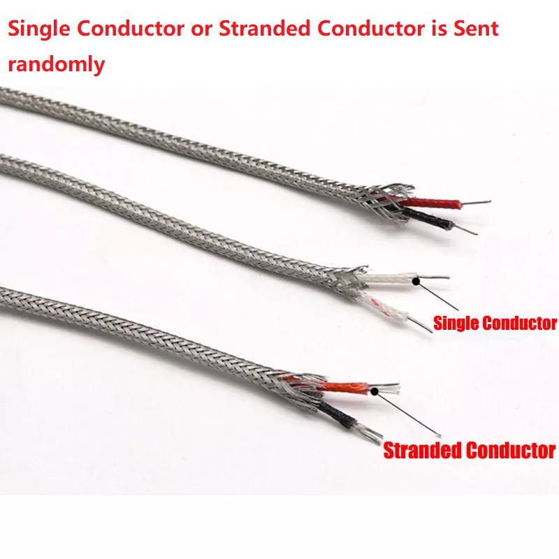 Type K thermocouple Compensating cable temperature Sensing Wire Extension Cable