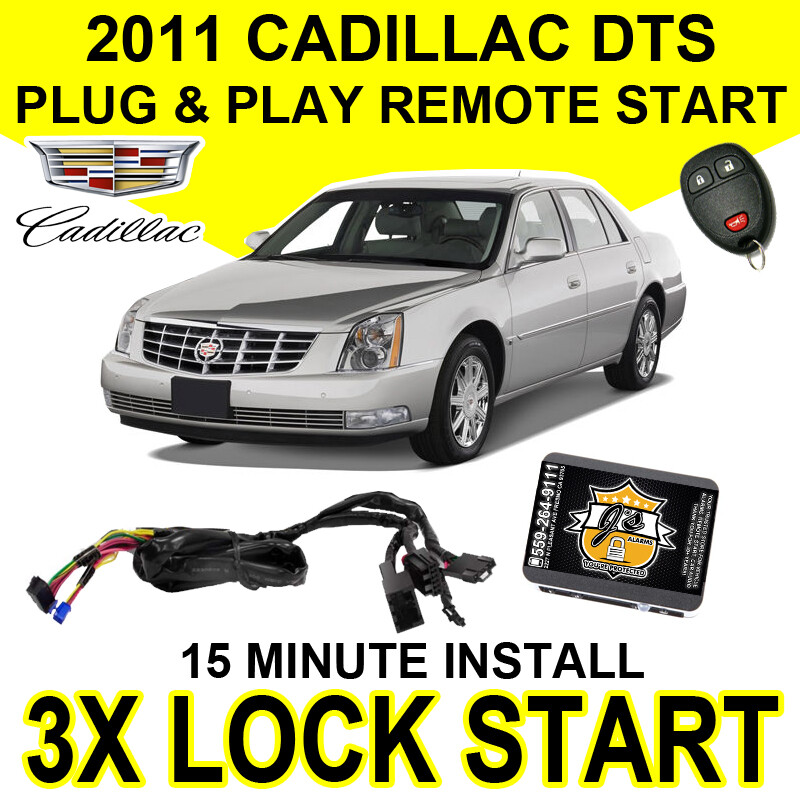 2011 CADILLAC DTS PLUG & PLAY REMOTE STARTER SIMPLE DIY PLUG IN INSTALL
