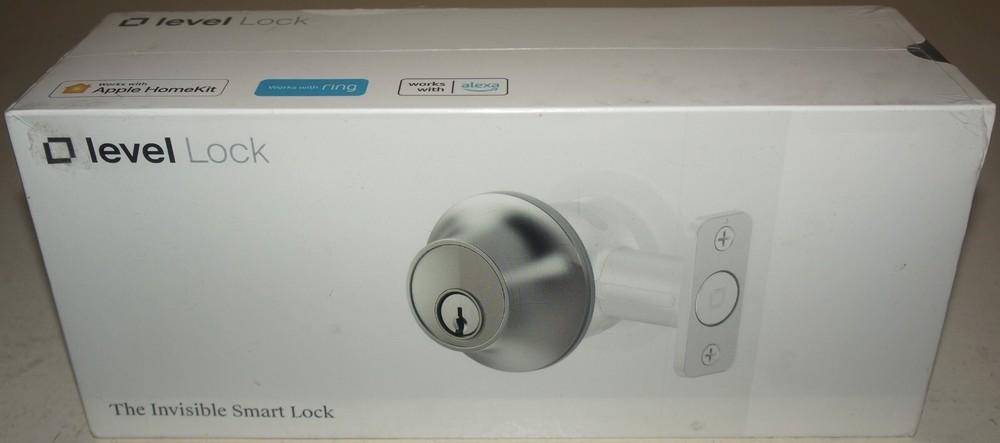 New Level Smart Lock C-E14U Bluetooth Replacement Deadbolt w/App/Key/Voice