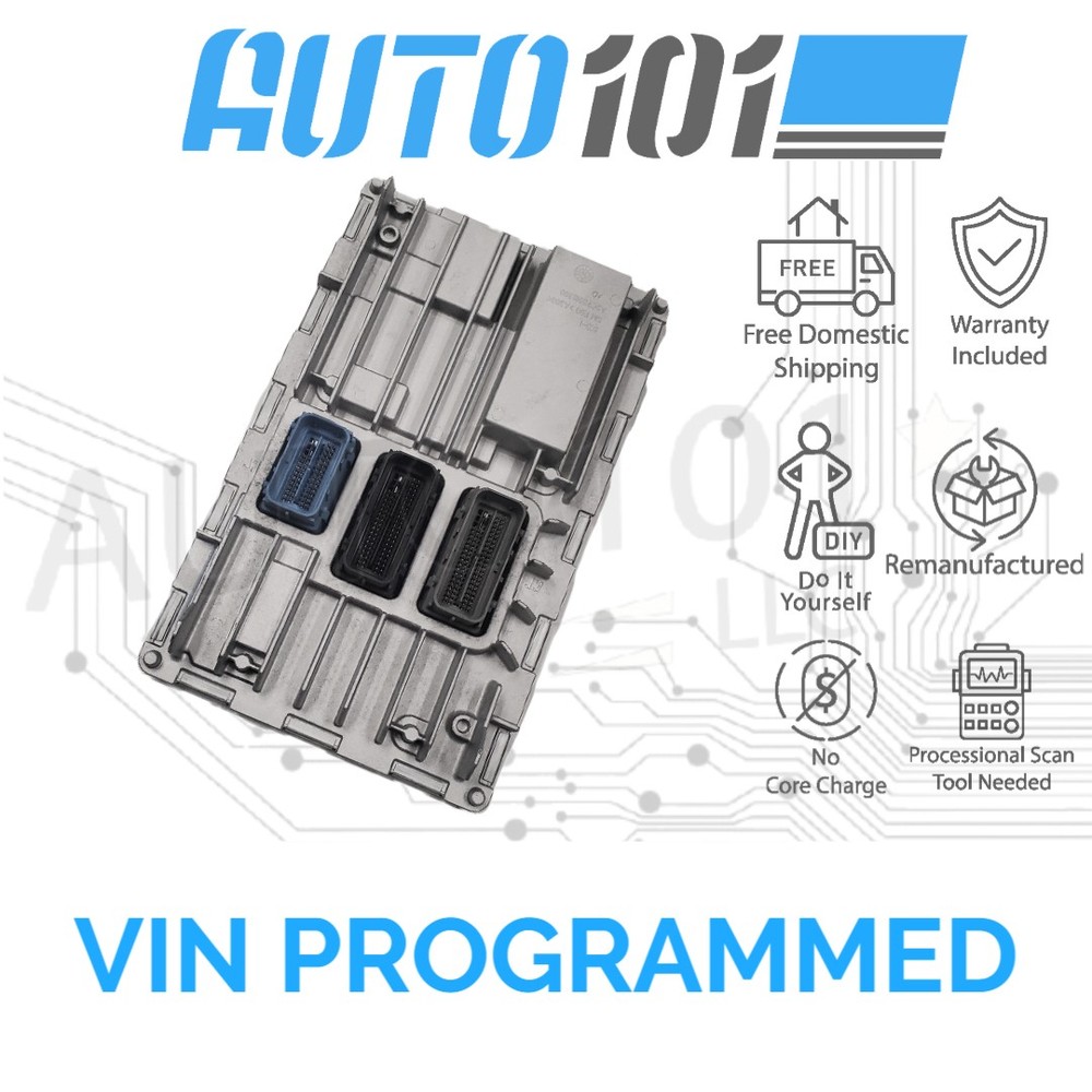 VIN Programmed 2019-2023 Chevrolet Silverado Engine Computer ECM 12725133 GM
