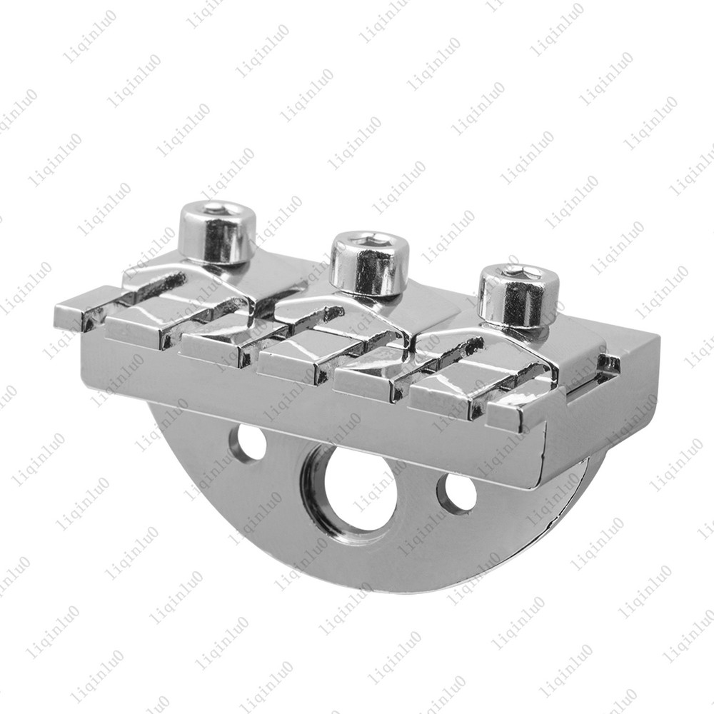 6-String 42mm Guitar Locking Nut String Lock For Headless Electric Guitar-Chrome