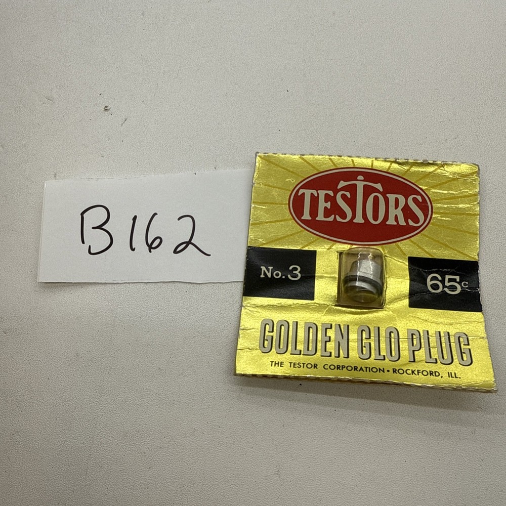 Testors Golden Glo Plug No. 3