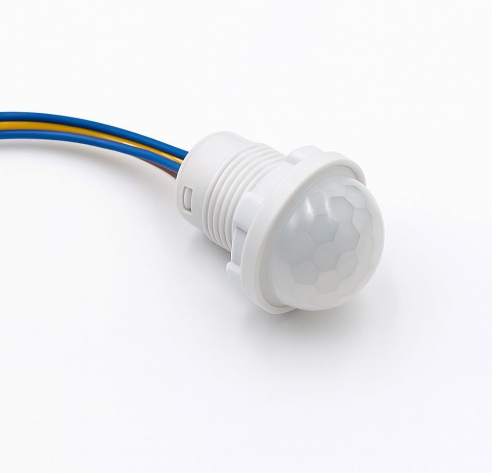 Automatic Motion Sensor Switches - 4pcs, 120° Detection, Tool-Free Installation